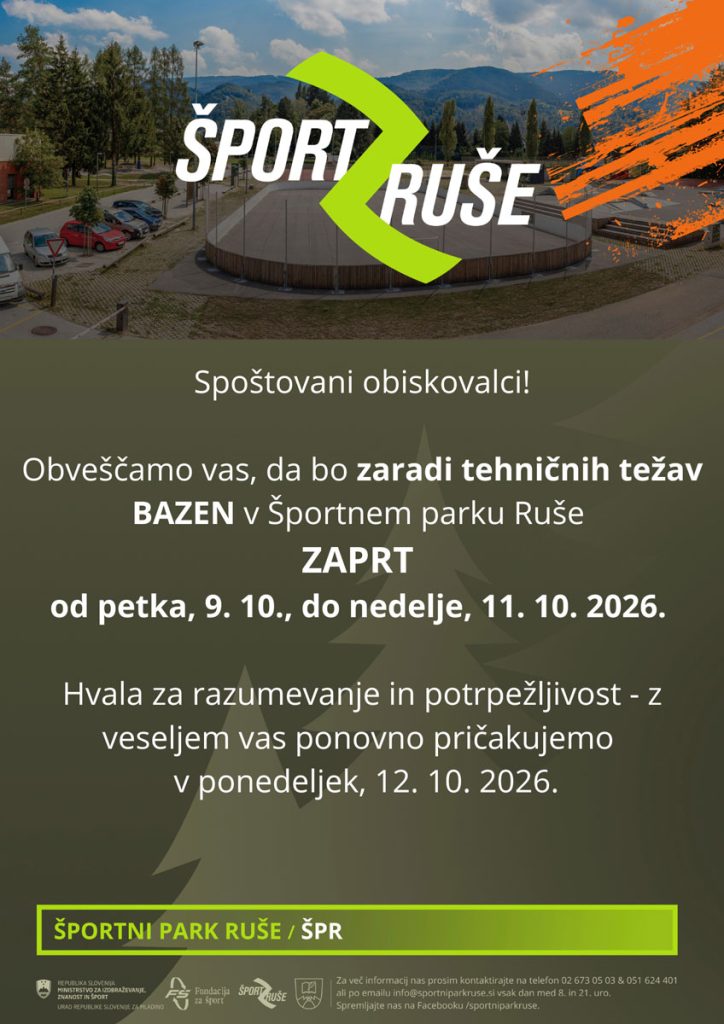 Zaprtje bazena