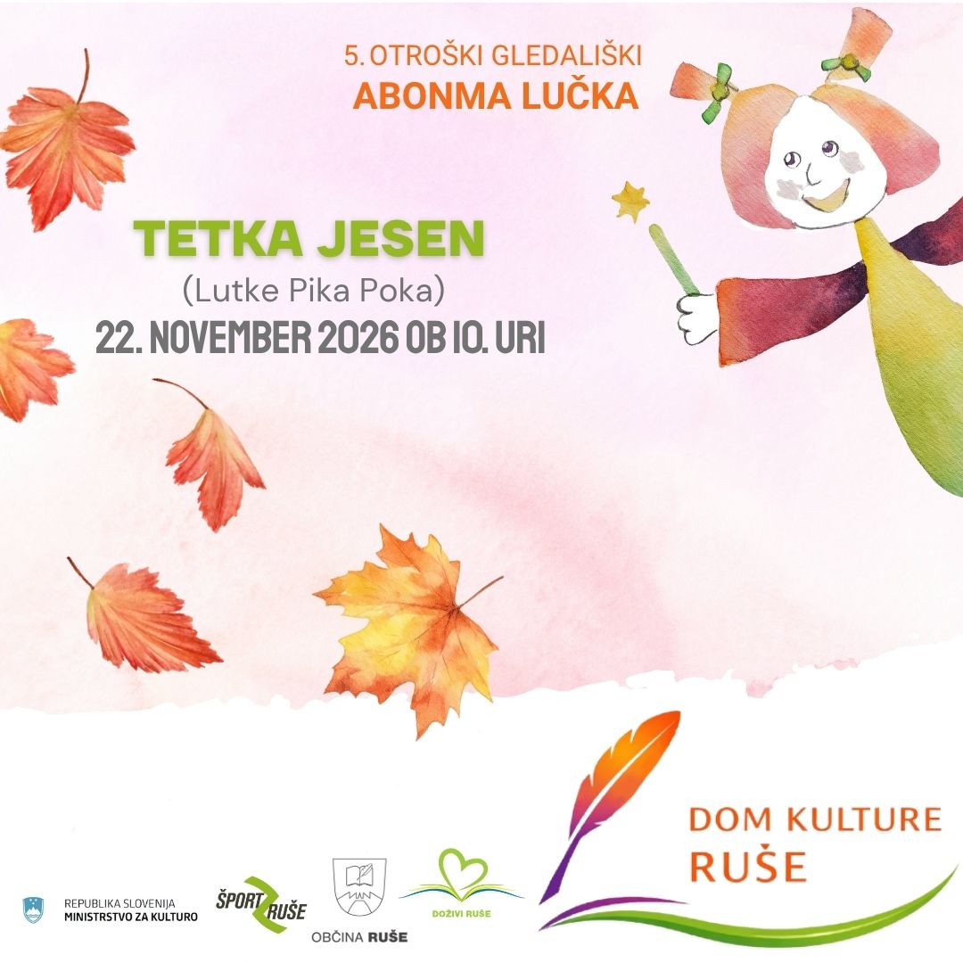 Lutkovna predstava Tetka Jesen